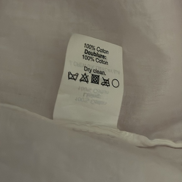 J. CREW Pink White Striped Seersucker Strapless Mini Dress 100% Cotton‎ Size 8 - Picture 6 of 7